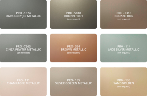 Colors – PVT Doors